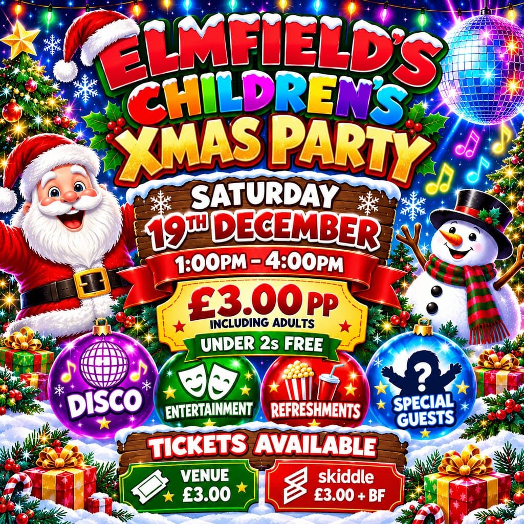 Elmfield's children's Xmas party