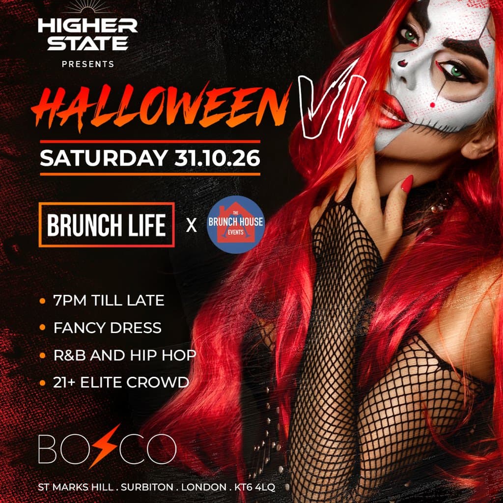 Brunch Life Surrey X The Brunch House Events - Halloween VI