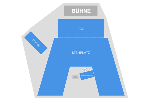 Theaterplatz vor der Semperoper seating plan