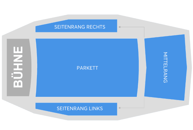Konzertsaal der UdK seating plan