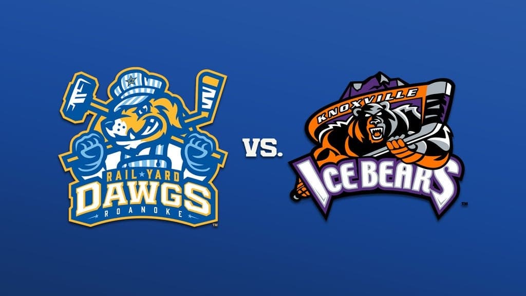 Roanoke Rail Yard Dawgs vs. Knoxville Ice Bears