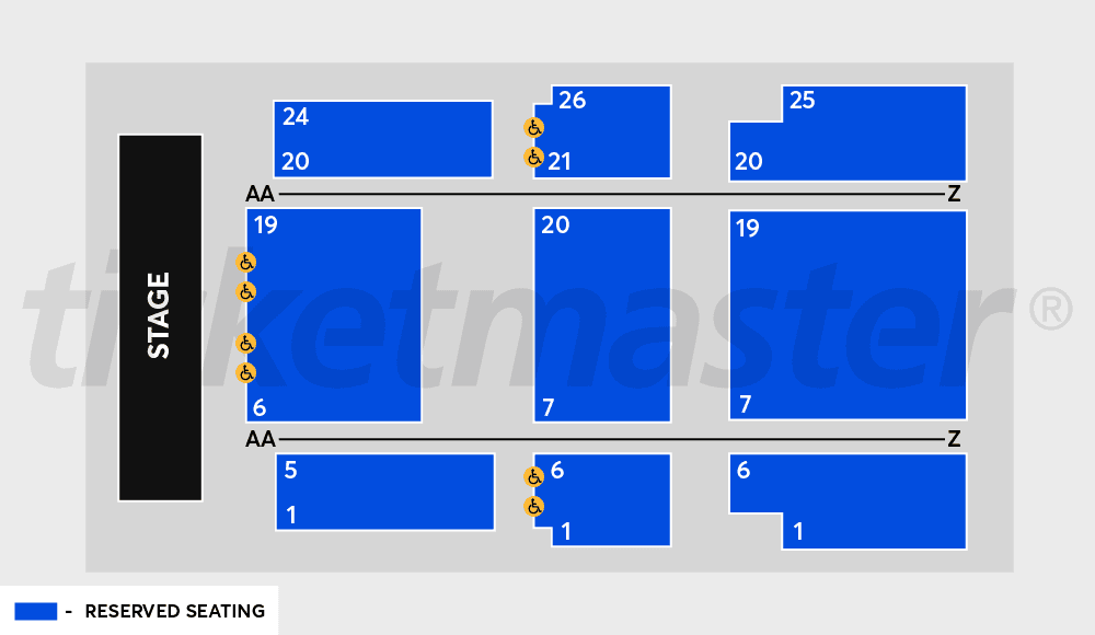 The Capitol, Melbourne seating plan