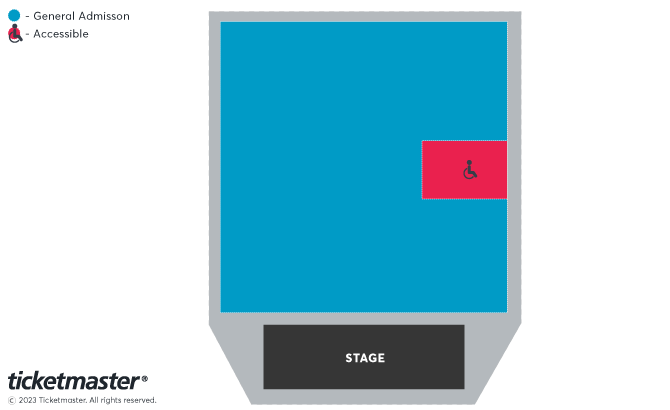 TV Studio SWG3 seating plan