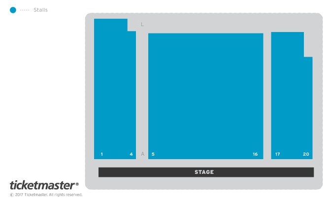 Pocklington Arts Centre seating plan